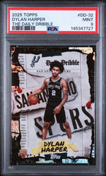2025 Topps the Daily Dribble Dylan Harper #DD-32 PSA 9