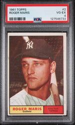 1961 Topps Roger Maris #2 PSA 4