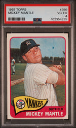 1965 Topps Mickey Mantle #350 PSA 4