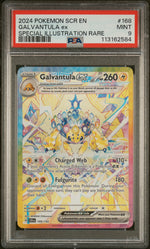 2024 Pokemon Stellar Crown Special Illustration Rare Galvantula Ex #168 PSA 9