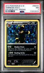 2011 Pokemon Black and White Sylveon Collection Holo Umbreon #BW93 PSA 7