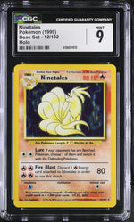 1999 Base Set #12/102 Ninetales Holo CGC 9
