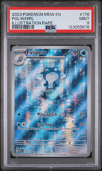 2023 Pokemon Mew Illustration Rare Poliwhirl #176 PSA 9