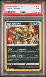 2022 Pokemon Go Thai Tyranitar #43 PSA 9