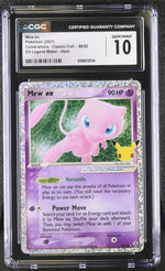 2021 Pokemon #88/92 Mew ex Celebrations - Classic Collection CGC 10