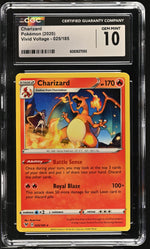 2020 Pokemon #025/185 Charizard Vivid Voltage CGC 10