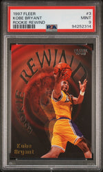 1997 Fleer Rookie Rewind Kobe Bryant #3 PSA 9