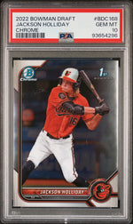 2022 Bowman Chrome Draft Jackson Holliday #BDC168 PSA 10