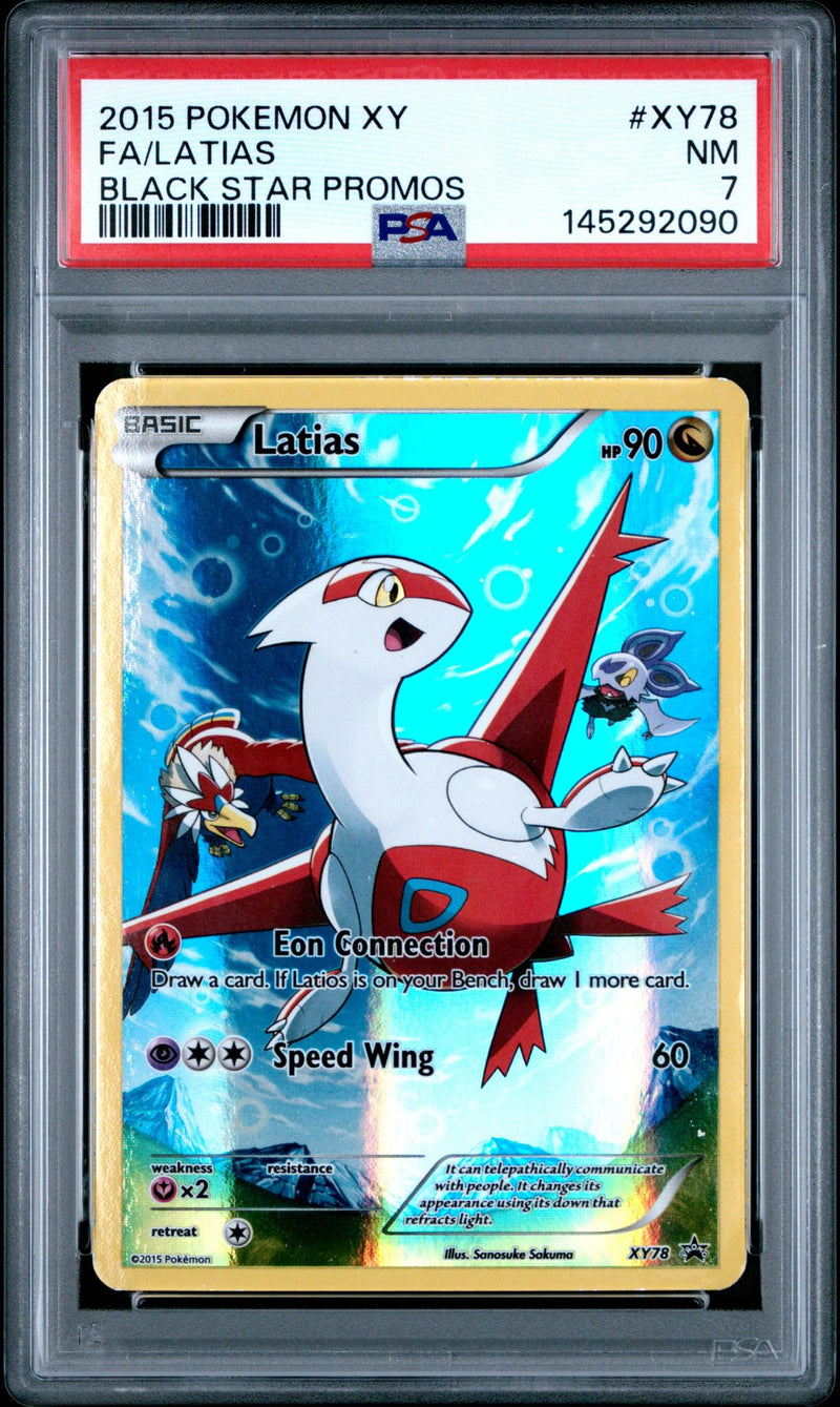 Pokémon XY Black Star Promos Latias #XY78 PSA 7