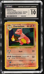 2023 Pokemon #002/034 Charmeleon Charizard & Ho-Oh ex Deck - Holo CGC 10