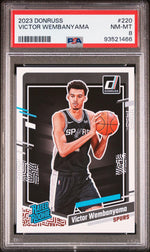 2023 Panini Donruss Rated Rookie Victor Wembanyama #220 PSA 8