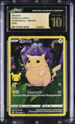 2021 Celebrations #005/025 Pikachu Celebrations /025 CGC 10