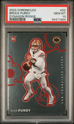2022 Panini Chronicles Dynagon Rookie Brock Purdy #2 PSA 10