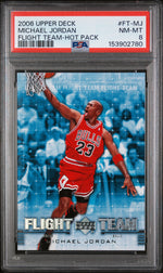 2006 Upper Deck Flight Team Hot Pack Michael Jordan #FT-MJ PSA 8