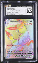 2021 Pokemon #214/203 Umbreon VMAX Evolving Skies CGC 8.5