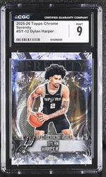 2025 Topps Chrome #SY-12 Dylan Harper Serenity CGC 9