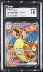 2023 Scarlet & Violet #183/165 Charizard ex Ultra Rare - Holo CGC 10