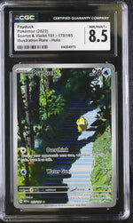 2023 Scarlet & Violet #175/165 Psyduck Illustration Rare - Holo CGC 8.5