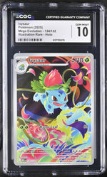 2025 #134/132 Ivysaur Mega Evolution CGC 10
