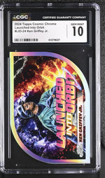 2024 Topps Cosmic Chrome #LIO-24 Ken Griffey Jr. Launched Into Orbit CGC 10