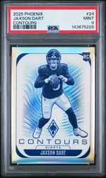 2025 Panini Phoenix Contours Jaxson Dart #24 PSA 9
