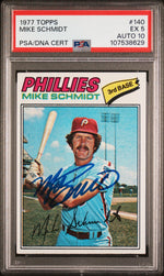 1977 Topps Mike Schmidt #140 PSA 5
