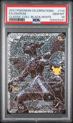 2021 Pokemon Black and White Celebrations Classic Collection Zekrom #114 PSA 10