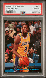 1996 Stadium Club Rookie 1 Kobe Bryant #R12 PSA 8