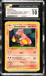 2023 Pokemon #002/034 Charmeleon Charizard & Ho-Oh ex Deck CGC 10