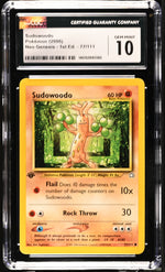 2000 Pokemon #77/111 Sudowoodo Neo Genesis - 1st Ed. CGC 10