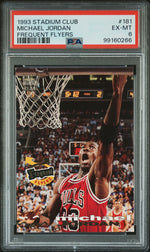 1993 Stadium Club Frequent Flyer Michael Jordan #181 PSA 6
