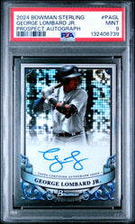 2024 Sterling Prospect Autographs George Lombard Jr. #PAGL PSA 9