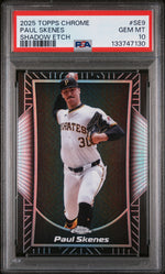 2025 Topps Chrome Shadow Etch Paul Skenes #SE9 PSA 10