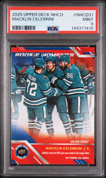 2025 Upper Deck National Hockey Card Day Macklin Celebrini #NHCD31 PSA 9