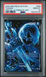 2025 One Piece Legacy of the Master Special Alternate Art Tashigi #OP06050 PSA 10