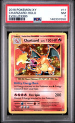 2016 Pokemon XY Evolutions Holo Charizard #11 PSA 7