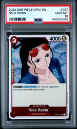 2022 One Piece Romance Dawn Nico Robin #17 PSA 10