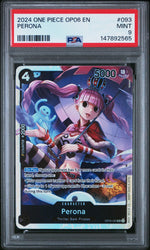 2024 One Piece Wings of the Captain Super Rare Perona #OP06093 PSA 9