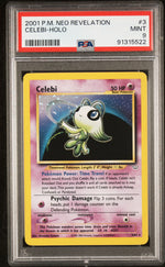 2001 Pokemon Neo Revelation Holo Celebi #3 PSA 9