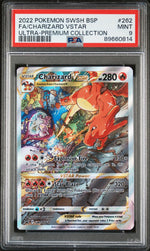 2022 Pokemon Sword and Shield Black Star Promo Ultra Premium Collection Charizard Vstar #262 PSA 9