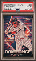2023 Topps Chrome Update Diamond Dominance Aaron Judge #DD1 PSA 10