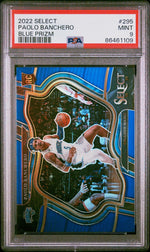 2022 Panini Select Concourse Blue Prizm Paolo Banchero #295 PSA 9