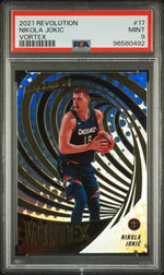 2021 Panini Revolution Vortex Nikola Jokic #17 PSA 9