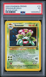 2000 Pokemon Black Star Promo Holo Venusaur #13 PSA 5