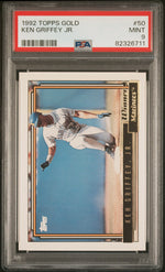 1992 Topps Gold Ken Griffey Jr. #50 PSA 9