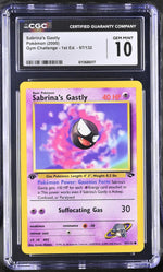 2000 Pokemon #97/132 Sabrina's Gastly Gym Challenge CGC 10