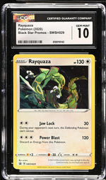 2020 Black Star Promos #SWSH029 Rayquaza Black Star Promos CGC 10