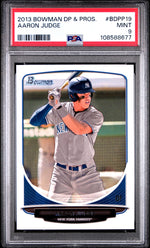 2013 Bowman Draft Picks and Prospects Aaron Judge #BDPP19 PSA 9
