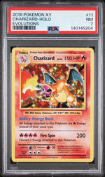 2016 Pokemon XY Evolutions Holo Charizard #11 PSA 7