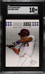 2013 Rize #36 Aaron Judge Draft SGC 10